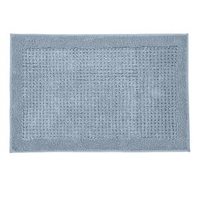 Badteppich Net Stahlblau 70x120cm