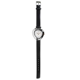 M&M Damen-Armbanduhr  Pebble schwarz