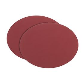 Platzset 2er-Set tableMAT rot oval