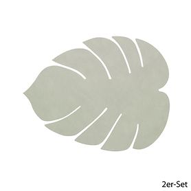 Platz-Set Leaf 2er-Set olive