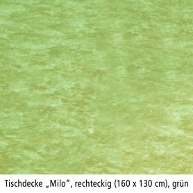 Tischdecke Milo, rechteckig, 160 x 130 cm, grn