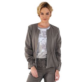 Leichtjacke Denise taupe Gr. 34