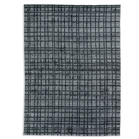 Kurzflor-Teppich Cosetta 200x300cm silber/schwarz von Schner Wohnen
