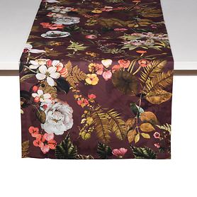 Tischlufer Odette burgund 50 x 150 cm