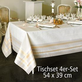 Tischset 4er-Set Galerie 54x39