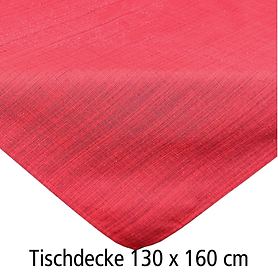 Tischdecke Outdoor rot 130x160